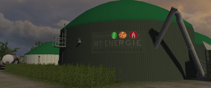 Gebäude mit Funktion MT Energie Biogasanlage Landwirtschafts Simulator mod