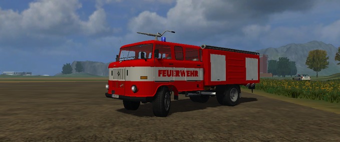 Feuerwehr IFA W50 TLF16  Landwirtschafts Simulator mod