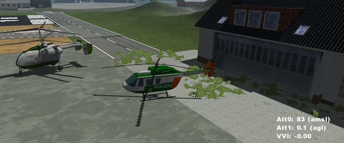 Polizei-Hubschrauber-Pack Mod Image