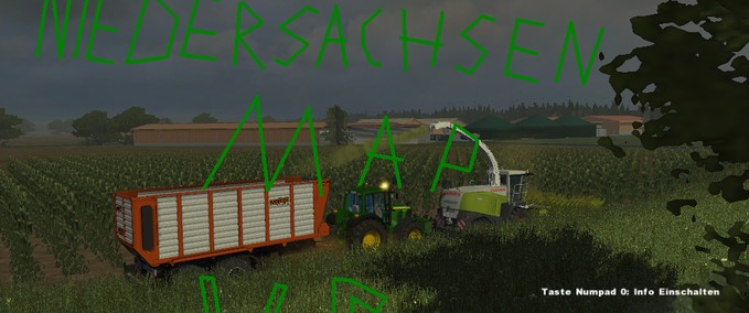 Maps NIEDERSACHSEN MAP Landwirtschafts Simulator mod