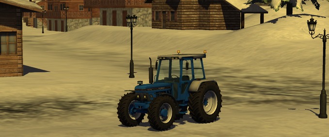 Sonstiges Ford 7810 Skiregion Simulator mod