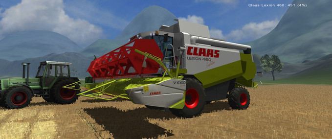 Lexion CLAAS Lexion 460 Landwirtschafts Simulator mod