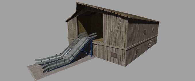 Gebäude mit Funktion Stroh/Heu-Förderband für euren Heuboden v 2.0  Landwirtschafts Simulator mod