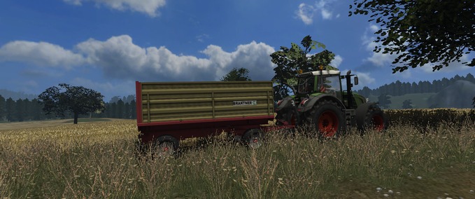 Drehschemel Brantner 12-tonner  Landwirtschafts Simulator mod
