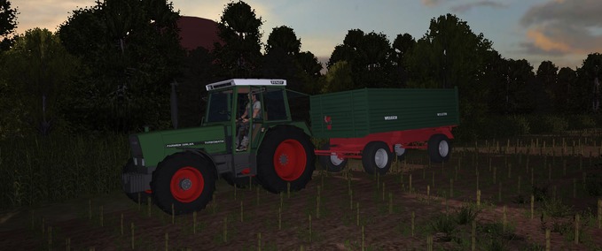Drehschemel Welger DK 115 Landwirtschafts Simulator mod