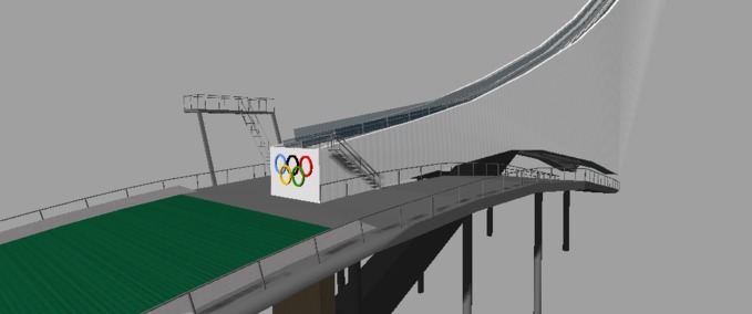Objekte Olympiaschanze Garmisch-Partenkirchen Landwirtschafts Simulator mod