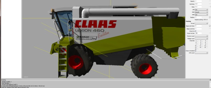 Lexion CLAAS Lexion 460 Landwirtschafts Simulator mod