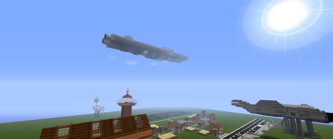 Maps 2 Raumschiffe Minecraft mod