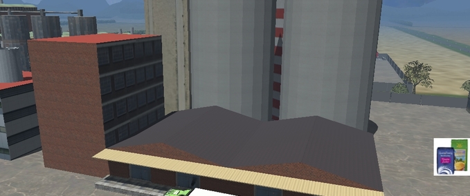 Gebäude mit Funktion Zuckerfabrik Landwirtschafts Simulator mod