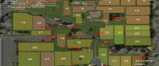 4fach Maps Big in Paradiesmulti mit BGA Monopol Landwirtschafts Simulator mod