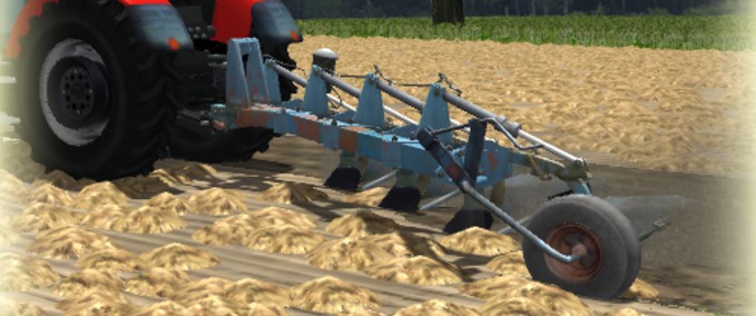 Pflüge Overum 4 Landwirtschafts Simulator mod
