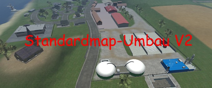 Standard Map erw. Sven Standardmap-Umbau Landwirtschafts Simulator mod