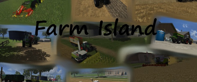 Maps FarmIsland Map Landwirtschafts Simulator mod
