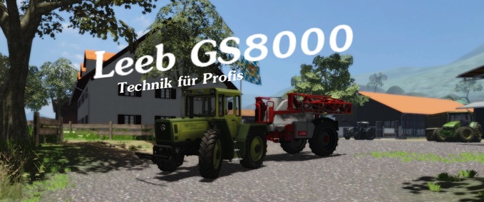Dünger & Spritzen Leeb GS 8000 Landwirtschafts Simulator mod