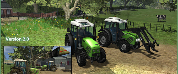 Deutz Fahr Deutz-Fahr Agroplus 77 - upgraded Landwirtschafts Simulator mod