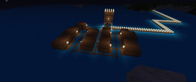 Maps schwimmende sidlung Minecraft mod