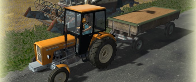 Sonstige Anhänger Holzwagen Landwirtschafts Simulator mod