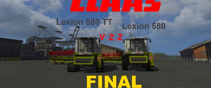 Lexion ClAAS Lexion 580-580TT   Landwirtschafts Simulator mod