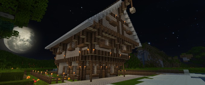 Maps Schönes Haus Minecraft mod