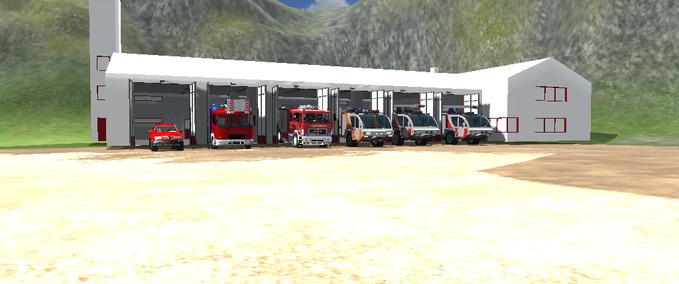 Maps FeuerwehrMap Landwirtschafts Simulator mod