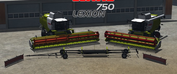 Lexion CLAAS Lexion750  Landwirtschafts Simulator mod