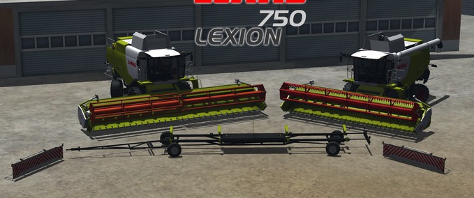 CLAAS Lexion750  Mod Image