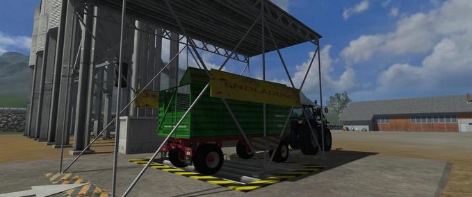 Objekte Überdachung für Trigger für Frontlader Landwirtschafts Simulator mod