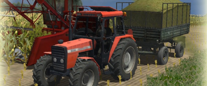Sonstige Anhänger Autosan D47 Landwirtschafts Simulator mod