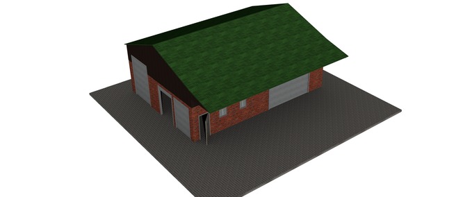 Gebäude Moderne Gerätehalle mit Tutorial Landwirtschafts Simulator mod