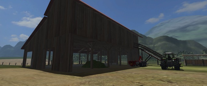 Gebäude mit Funktion Offenstall Landwirtschafts Simulator mod