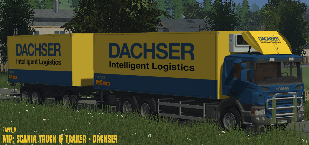 Scania Refrigerated Truck - Thumbnail 1