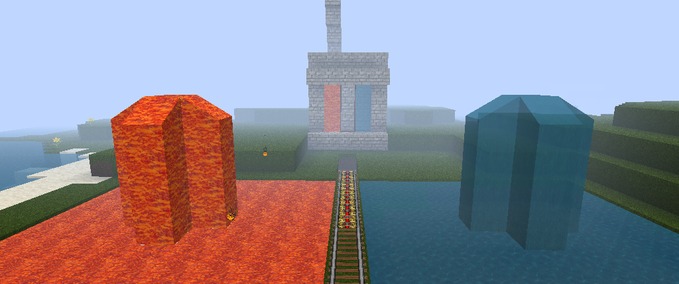 Maps Achterbahn2 Minecraft mod