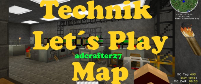 Mods Lets play Technik Map  Minecraft mod