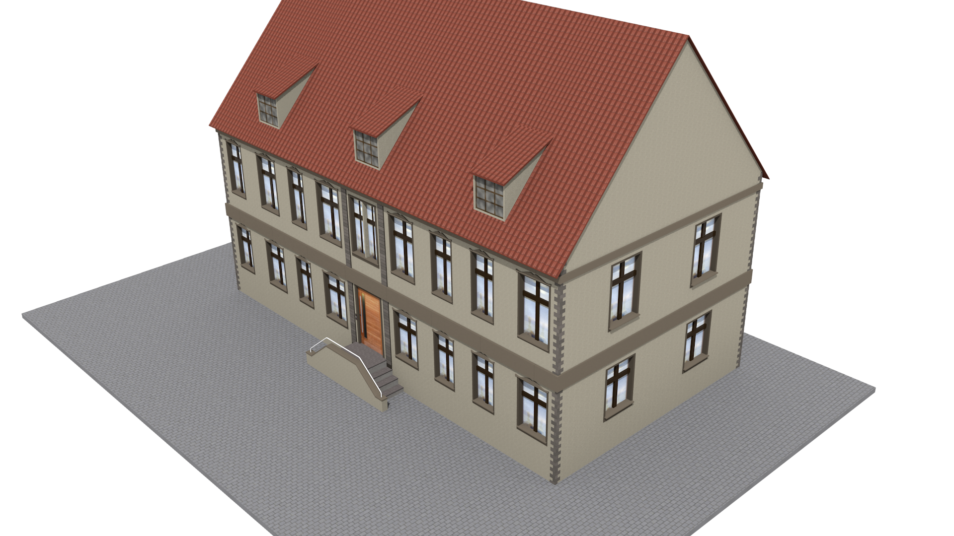Altbau Bürogebäude im Alten Barokstil - Thumbnail 1