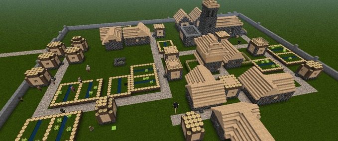 Maps Mein Dorf Minecraft mod