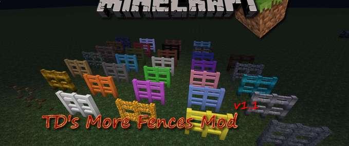 Mods TDs More Fences Minecraft mod