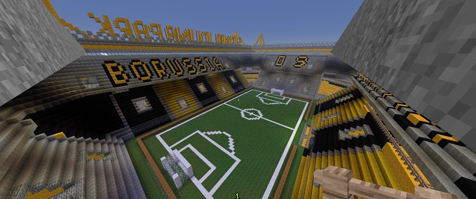 Maps Signal Iduna Park Dortmund Minecraft mod