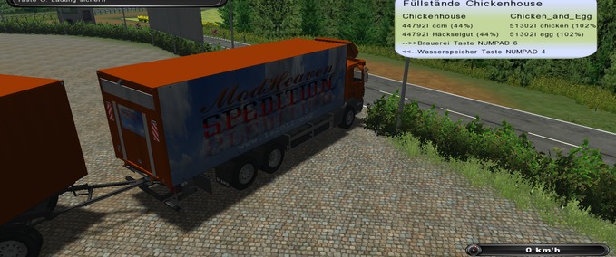Scania ScaniaPack ModHeaven Spedition Landwirtschafts Simulator mod