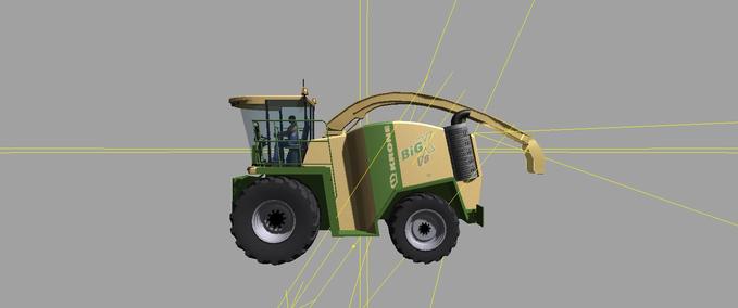 Krone Krone BigX V8 Landwirtschafts Simulator mod
