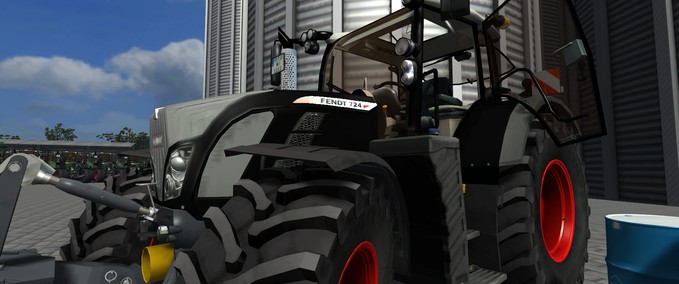 Vario 200 -700 Fendt Vario 724 SCR Black Beauty von T.I.F und ModHoster-Teamwerkstatt Landwirtschafts Simulator mod
