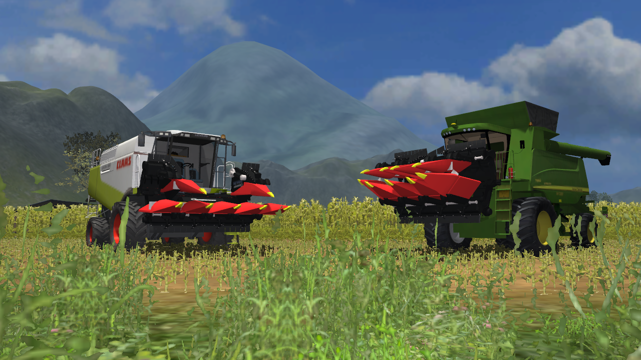 Geringhoff cutters with maize animation - Thumbnail 1