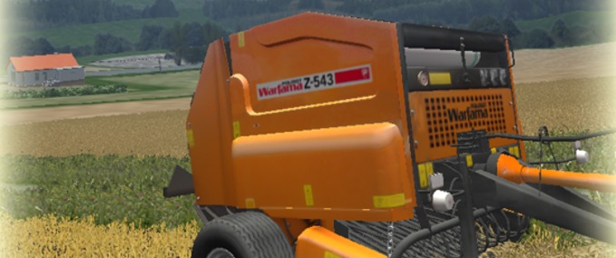 Pressen Warfama Z543 Landwirtschafts Simulator mod