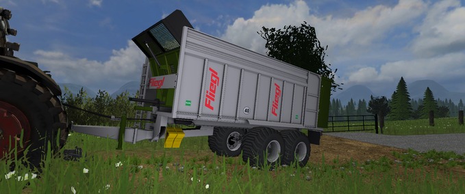 Tandem Fliegl ASW 268 Landwirtschafts Simulator mod