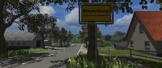 Maps Meyenburg Schwanewede, OHZ, Niedersachsen Landwirtschafts Simulator mod