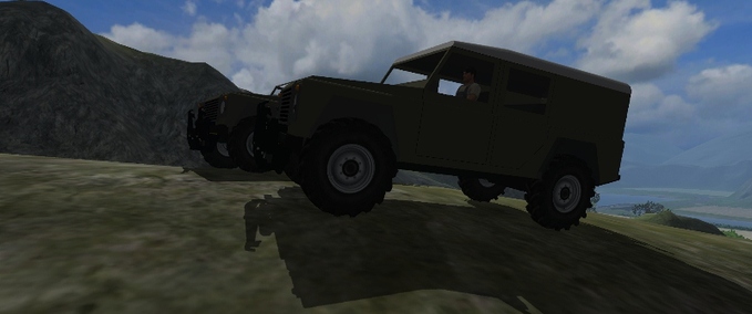 Land Rover Defender 110  For Farming Simulator 2011 Mod Image