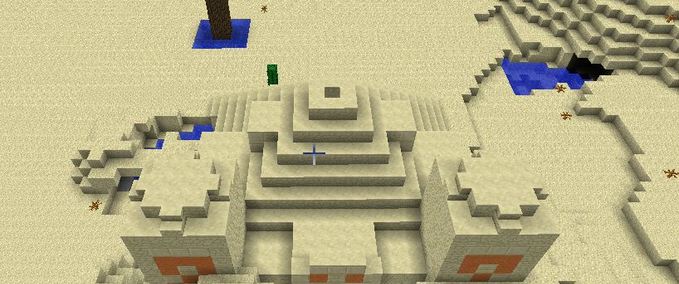 Maps Map mit Pyramide Minecraft mod
