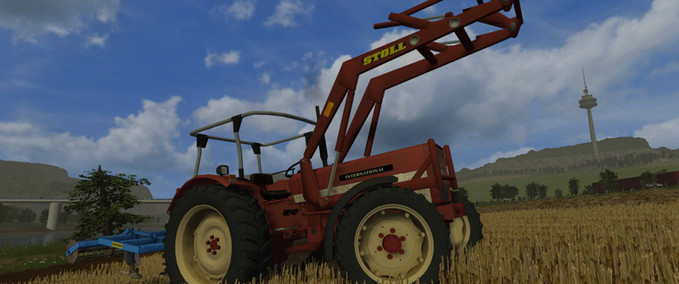 IHC HC 624 mit Stoll Industrielader Landwirtschafts Simulator mod