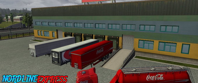 Skins Coca Cola Mod by YellofoXX SkinworXX Eurotruck Simulator mod