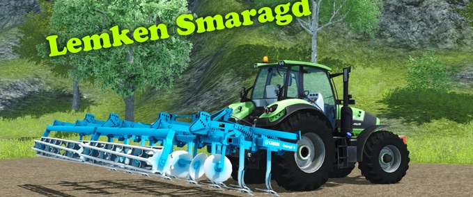 Grubber & Eggen Lemken Smaragd 9/600 Landwirtschafts Simulator mod