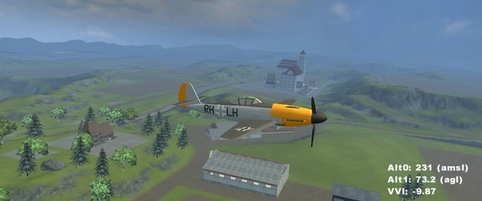 Messerschmitt aircraft Mod Image